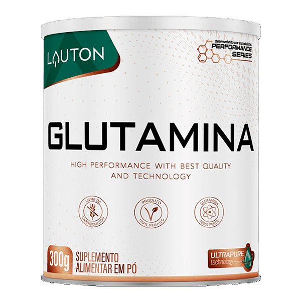 Glutamina Ultrapure Performance Series 300g - Lauton