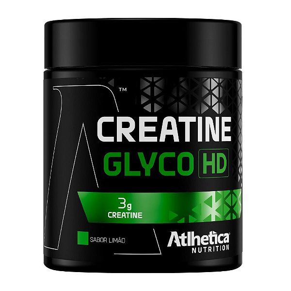 Creatina Glyco HD 300g Limao - Atlhetica