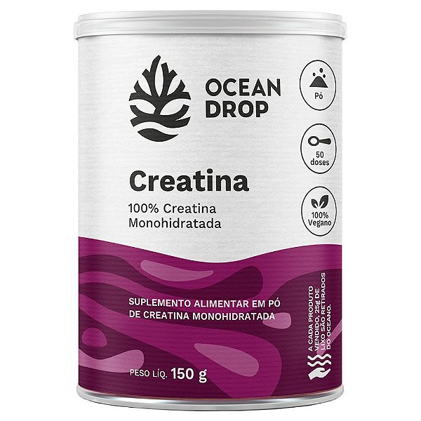 Creatina Monohidratada 520 Mg 180 Caps - Ocean Drop