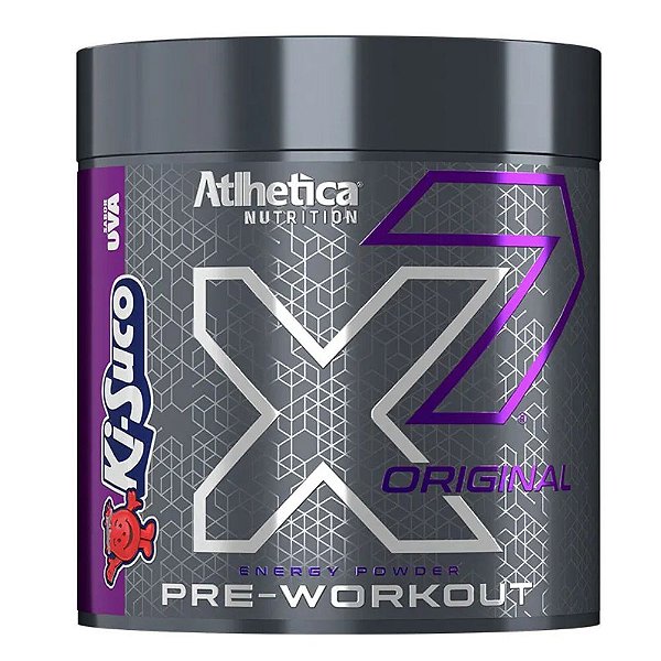 Pre Treino X7 Original Uva Ki-Suco 300g - Atlhetica