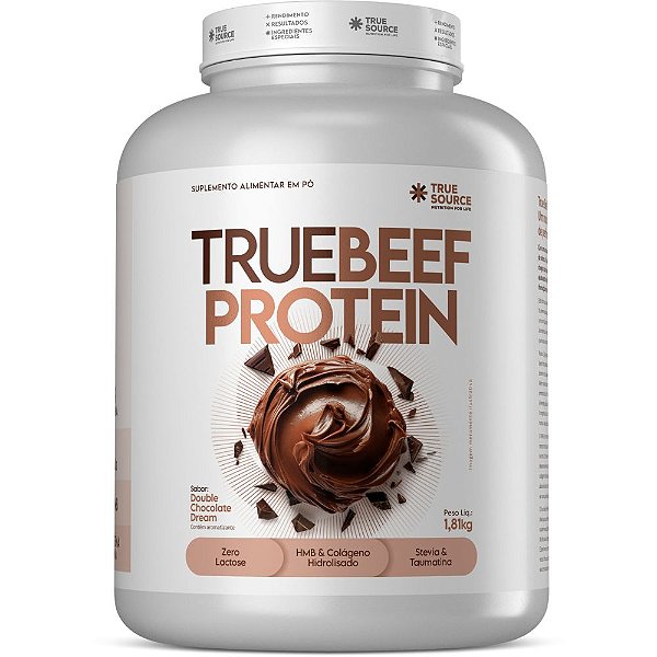 True Beef Protein Proteina Carne Chocolate 1.8Kg True Source