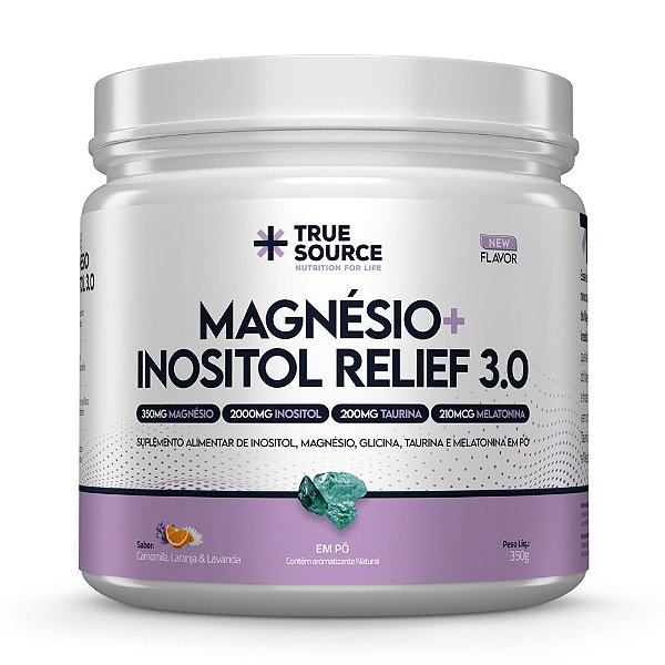 Magnesio Inositol Relief 3.0 350g Camomila - True Source