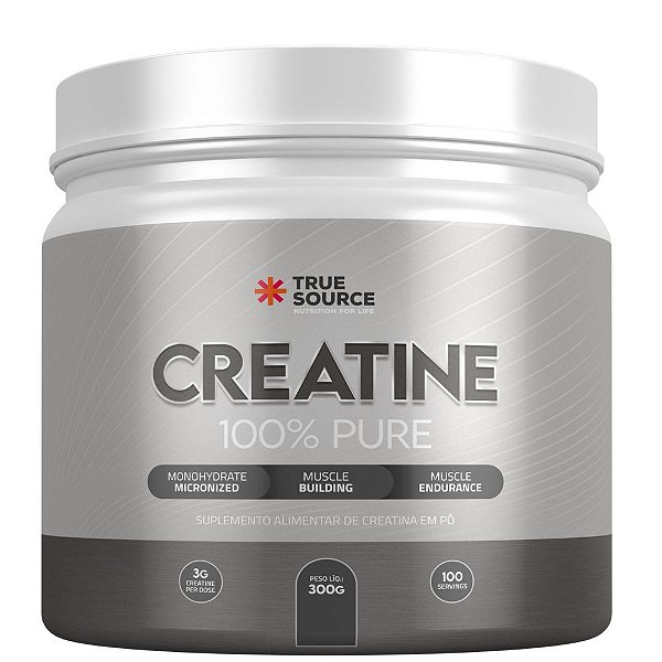 True Creatina 100% Pure 300g - True Source