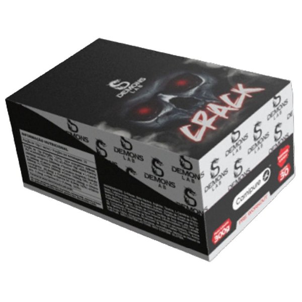 Pre Treino Crack Sache Display 30Un Tutti Fruit - Demons Lab