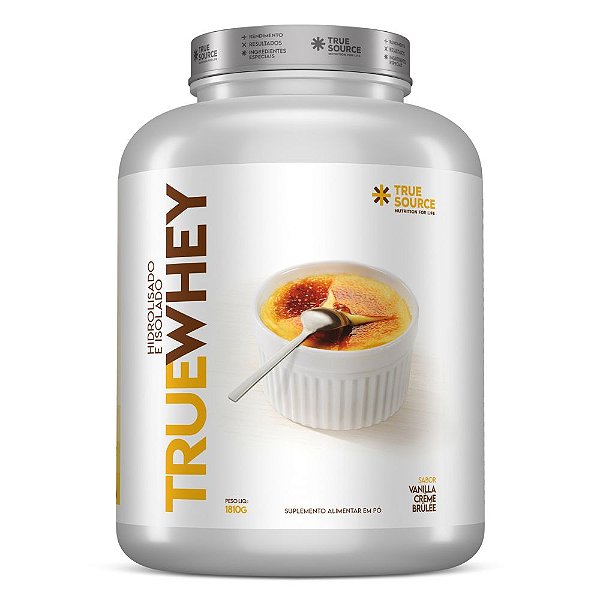 True Whey Protein Vanilla Creme Brulee 1.8Kg - True Source