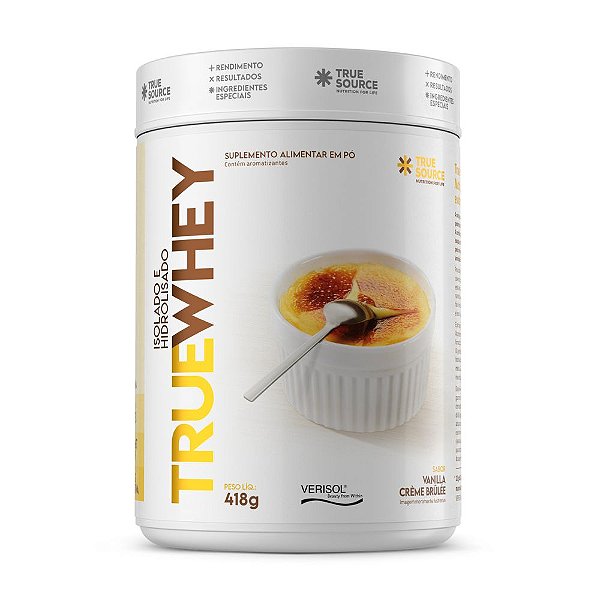 True Whey Protein Vanilla Creme Brulee 418g - True Source