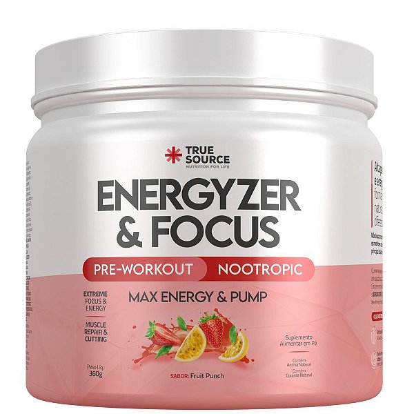 True Energyzer Focus Fruit Pounch 360g - True Source