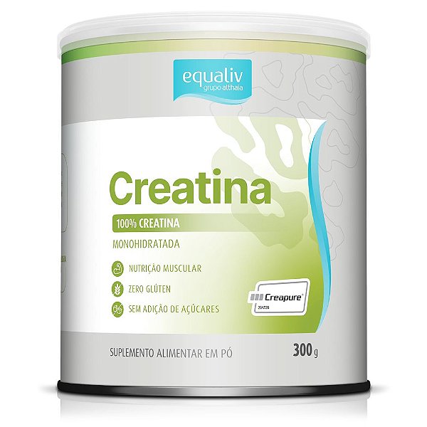 Creatina Creapure Monohidratada 300g - Equaliv