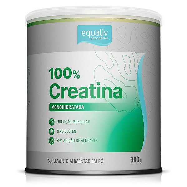 Creatina Monohidratada 300g - Equaliv