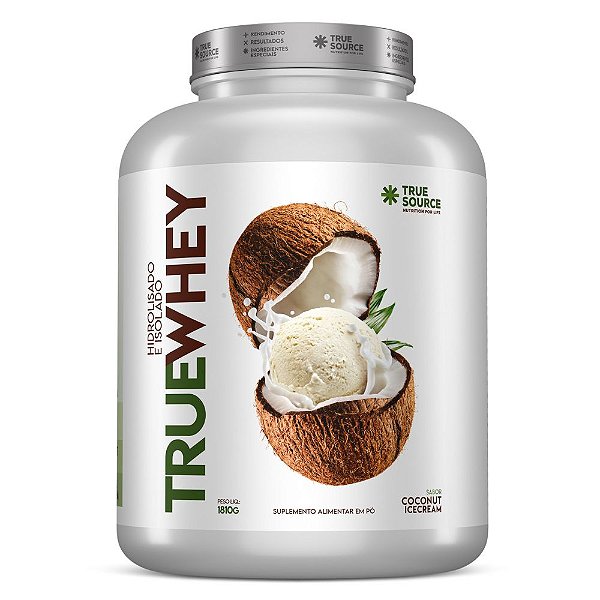 True Whey Protein Coconut Ice Cream 1.8Kg - True Source