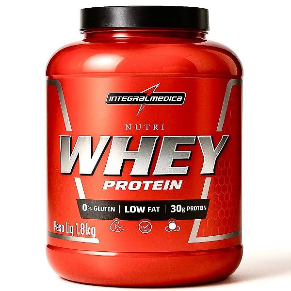 Nutri Whey Isolado Concentrado Baunilha 1.8g Integralmedica