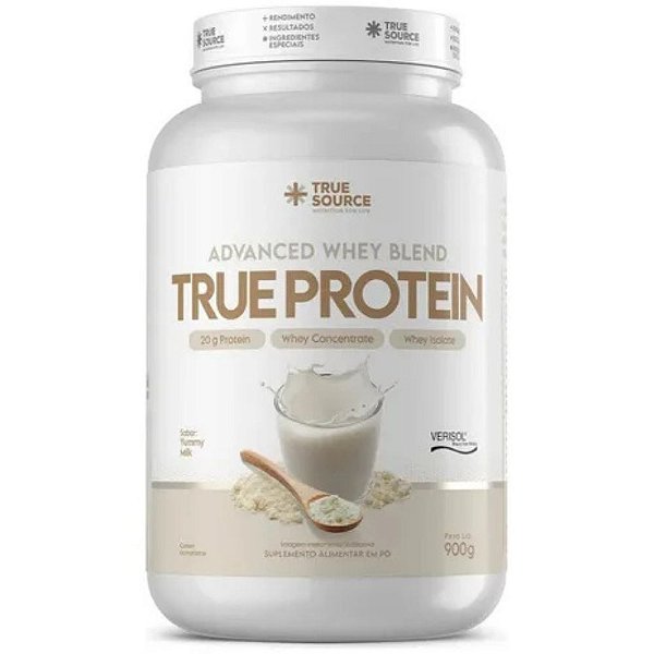 True Protein Advanced Whey Yummy Milk 900g - True Source