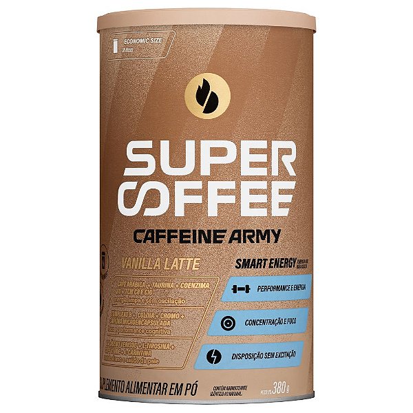 SuperCoffee 3.0 Vanilla Latte 380g - Caffeine Army