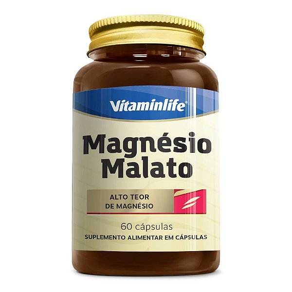 Magnesio Malato 60 Capsulas - Vitaminlife