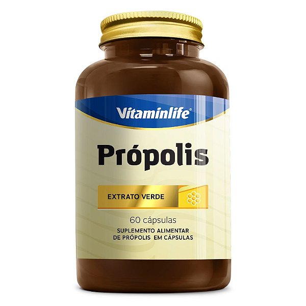 Propolis Extrato Verde 60 Caps - Vitaminlife