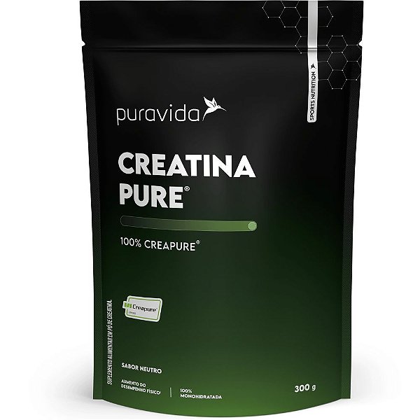 Creatina Premium Creapure 300g - PuraVida
