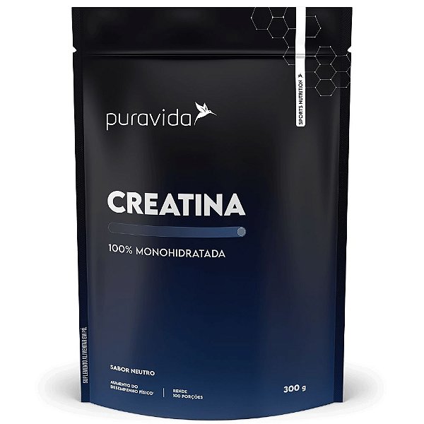 Creatina Monohidratada Neutro 300g - PuraVida