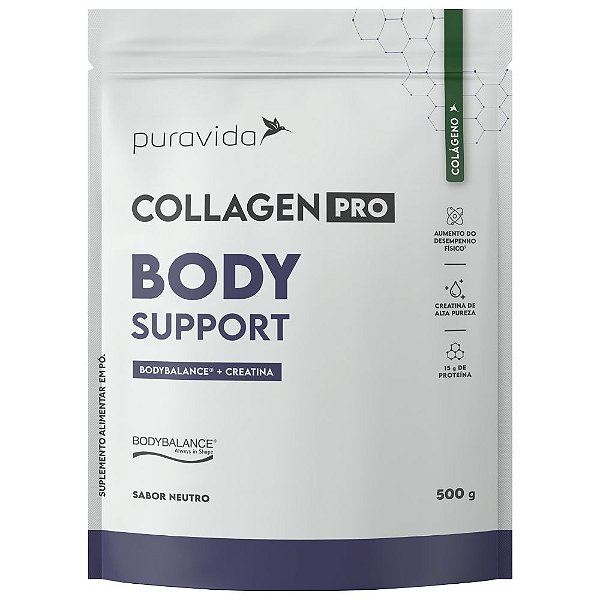Collagen Pro Body Support Neutro 500g - PuraVida