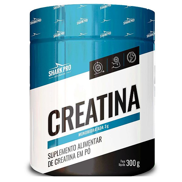 Creatina Monohidratada Neutro 300g - Shark Pro