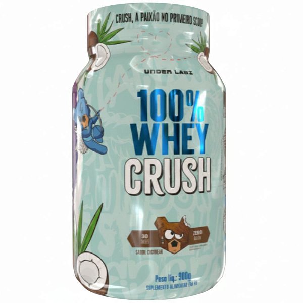 100% Whey Crush Concentrado Cocobear 900g - Under Labz