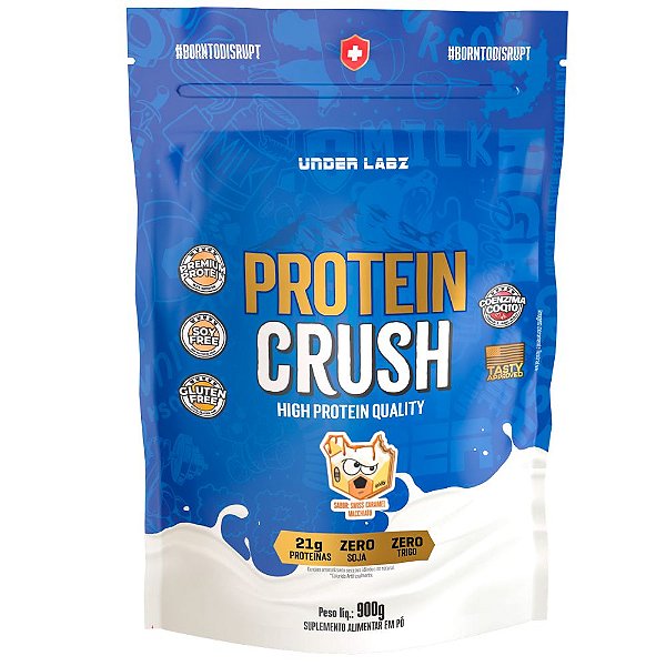 Protein Crush Swiss Caramel Macchiato 900g - Under Labz