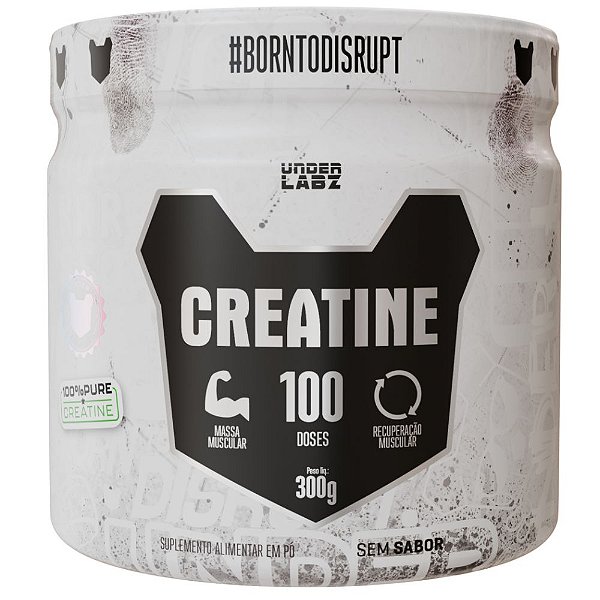 Creatine Monohidratada Sem Sabor 300g - Under Labz