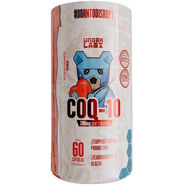 COQ-10 Coenzima 200mg 60 Capsulas - Under Labz