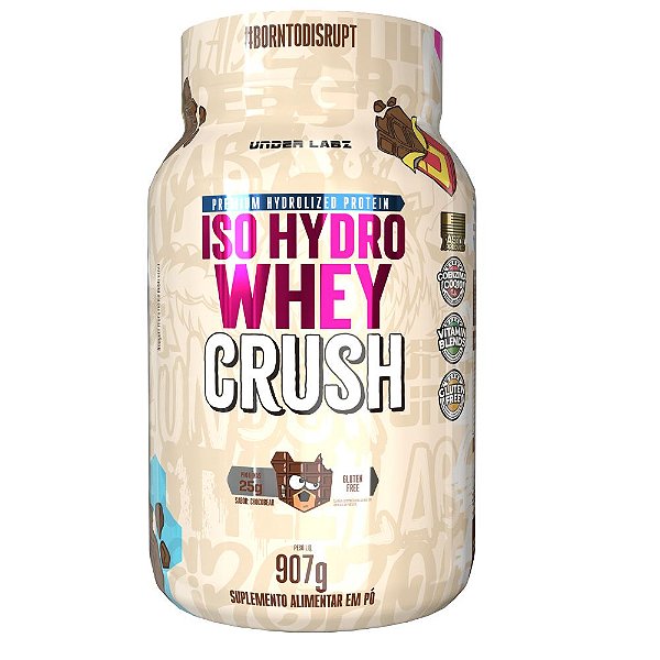 Iso Hydro Whey Crush Chocobear 907g - Under Labz