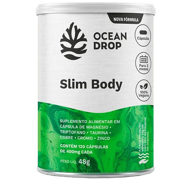 Slim Body 400mg 120 Capsulas - Ocean Drop