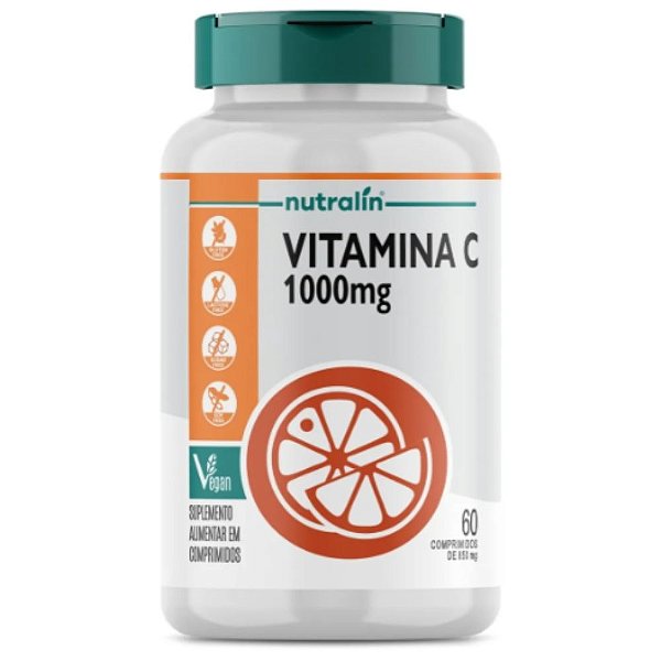 Vitamina C 1000Mg 60 Comprimidos - Nutralin