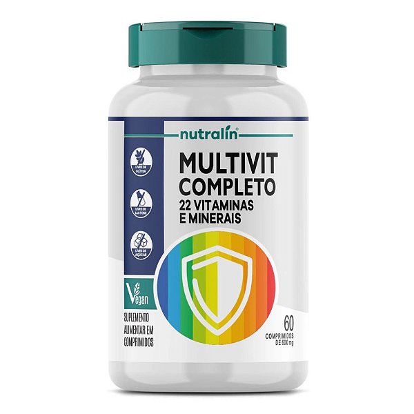 Multivitaminico AZ 60 Comprimidos - Nutralin