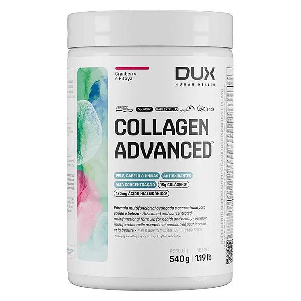 Collagen Advanced Cranberry Pitaya 540g - Dux