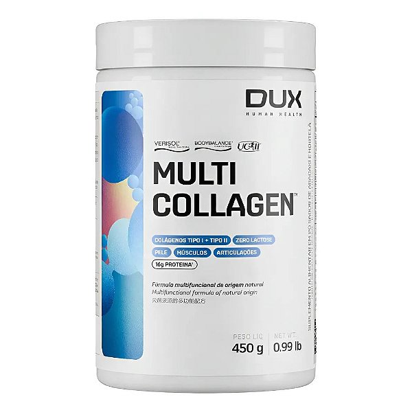 Proteina Colageno Verisol Neutro 450g - Dux