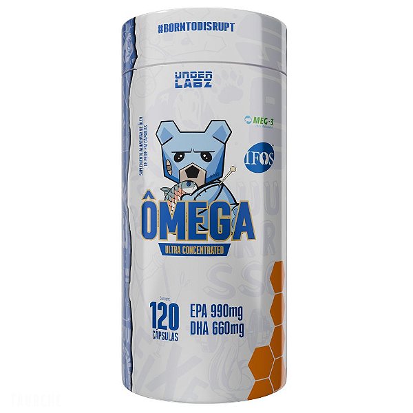 Omega Ultra Concentrated 120 Capsulas - Under Labz