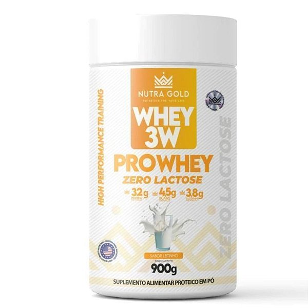 Nutra Gold Pro Zero Lactose Leitinho 900g Pote - Nutra Gold