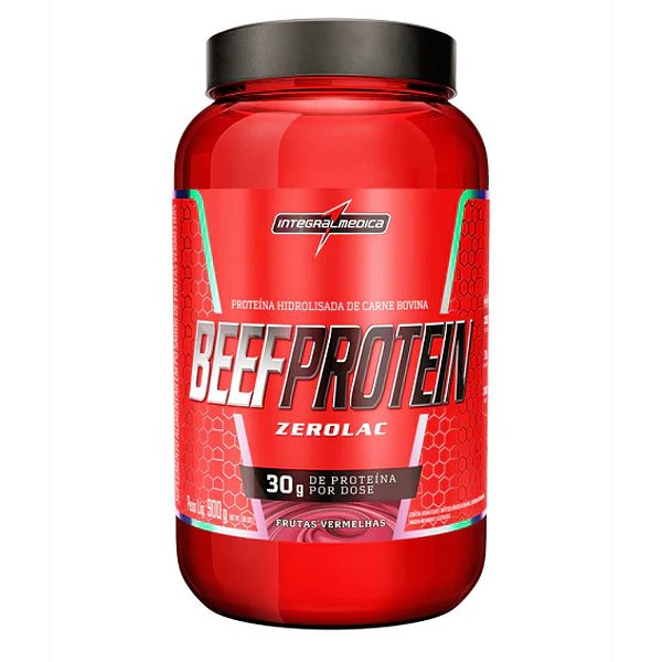 Beef Protein Zerolac Frutas Vermelhas 900g - Integramedica