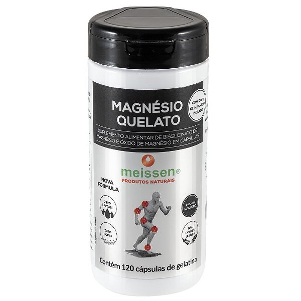 Magnesio Quelato 120 Capsulas - Meissen