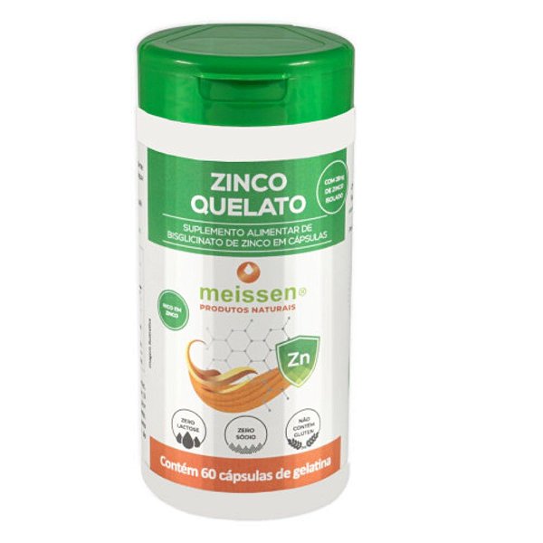 Zinco Quelato 60 Capsulas - Meissen