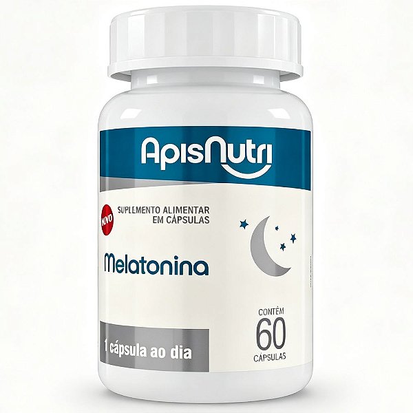 Melatonina 370Mg 60Caps - ApisNutri