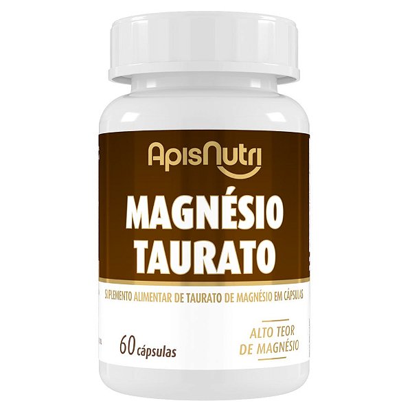 Magnesio Taurato 900Mg 60Caps - ApisNutri
