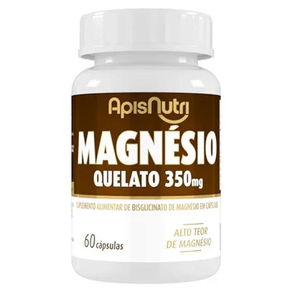 Magnesio Quelato 720Mg 60 Caps - ApisNutri