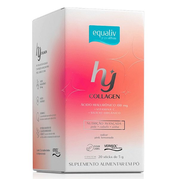 Collagen HY Hialuronico 20 Sache - Equaliv