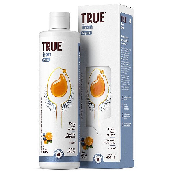 True Iron Liquid Citrus Berry 450ML - True Source