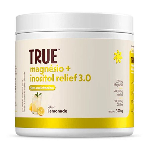 Magnesio Inositol Relief 3.0 Lemonade 350g - True Source