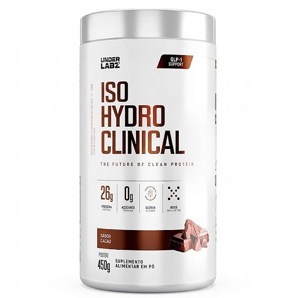 Iso Hydro Clinical Whey Cacau 450g - Under Labz