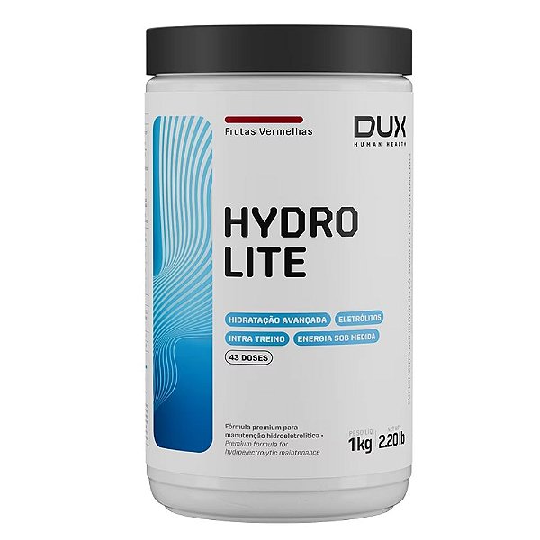 HydroLite Eletrolitos Frutas Vermelhas 1Kg - Dux
