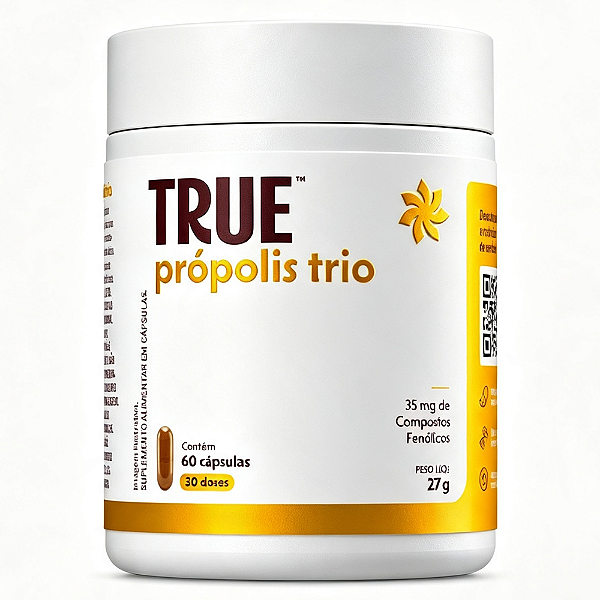 True Propolis Trio 60 Capsulas - True Source