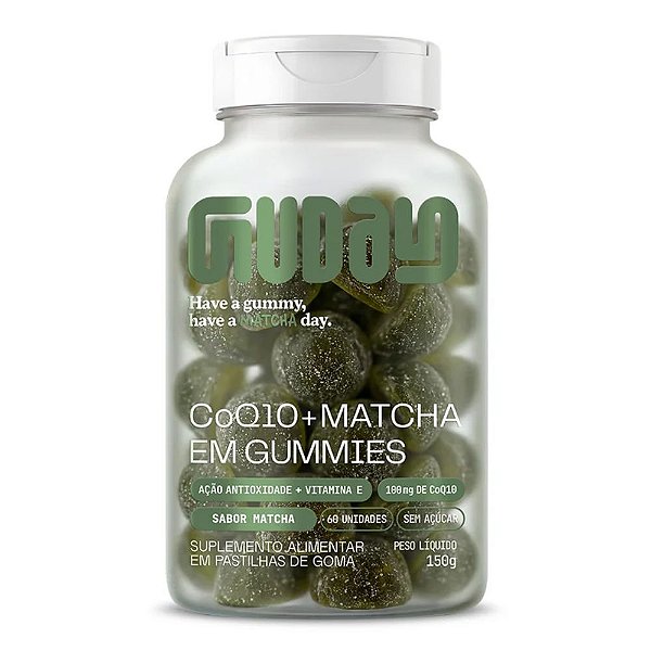 Coenzima Q10 Matcha Gummies 60Un - Guday