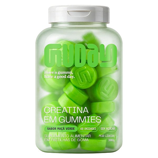 Creatina Gummies Maca Verde 60Un - Guday