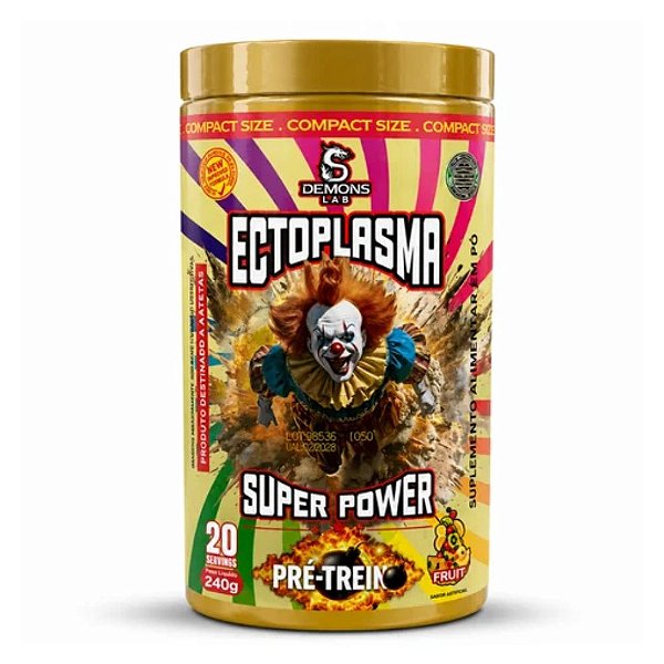 Pre Treino Ectoplasma Fruit  240g - Demons Lab